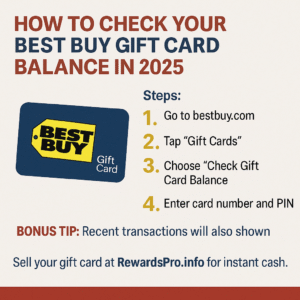 How to Check Your Best Buy Gift Card Balance in 2025 – Complete Guide