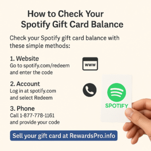 How to Check Your Spotify Gift Card Balance in 2025 – Simple Guide