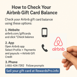 How to Check Your Airbnb Gift Card Balance in 2025 – Full Guide