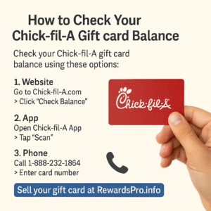 How to Check Your Chick-fil-A Gift Card Balance in 2025 – Step-by-Step Guide