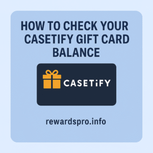 How to Check Your Casetify Gift Card Balance in 2025 – Easy Steps