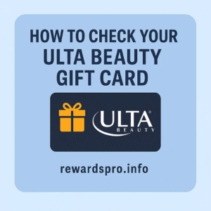 How to Check Your Ulta Beauty Gift Card Balance in 2025 – Full Guide