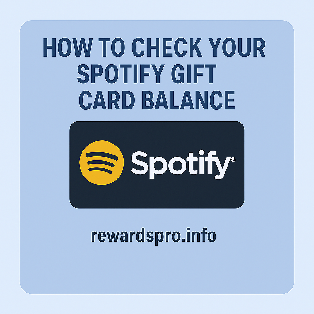 How to Check Your Spotify Gift Card Balance in 2025 – Simple Guide
