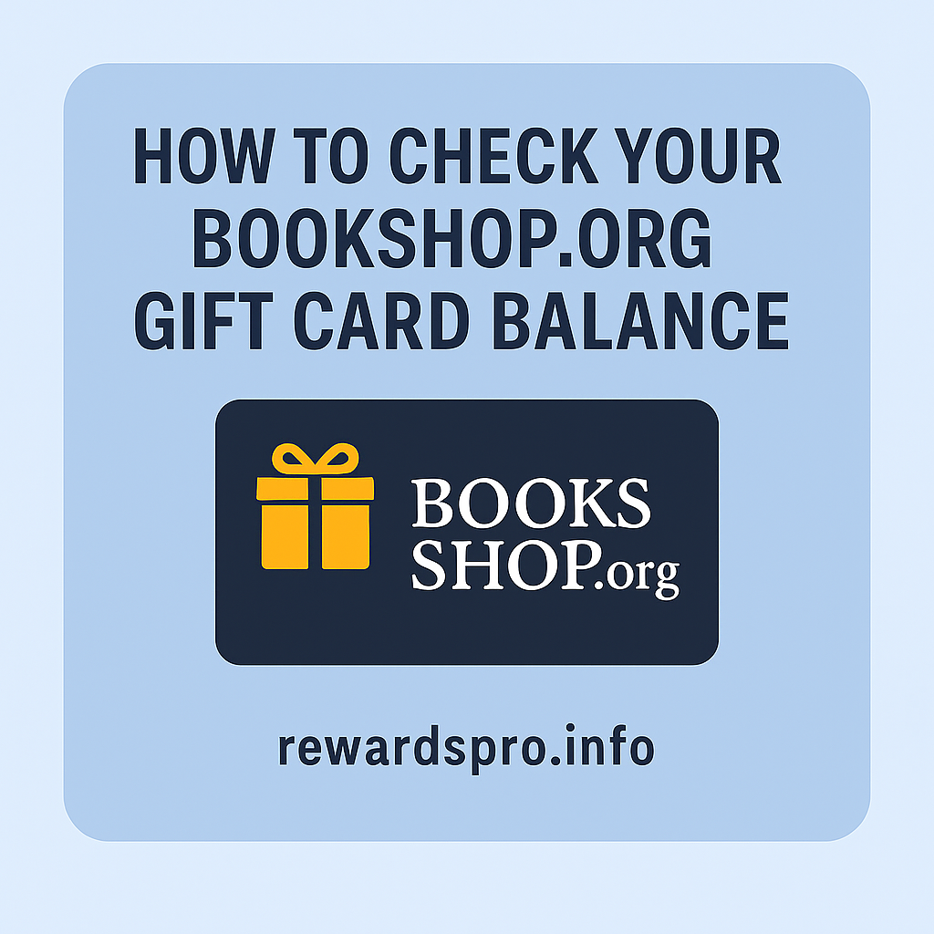 How to Check Your Bookshop.org Gift Card Balance in 2025 – Full Guide
